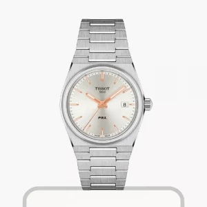 Tissot PRX Swiss Quartz Silver Dial Unisex Watch
